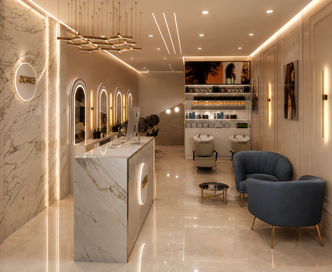 Zoree Salon, Baner — Showcase 2